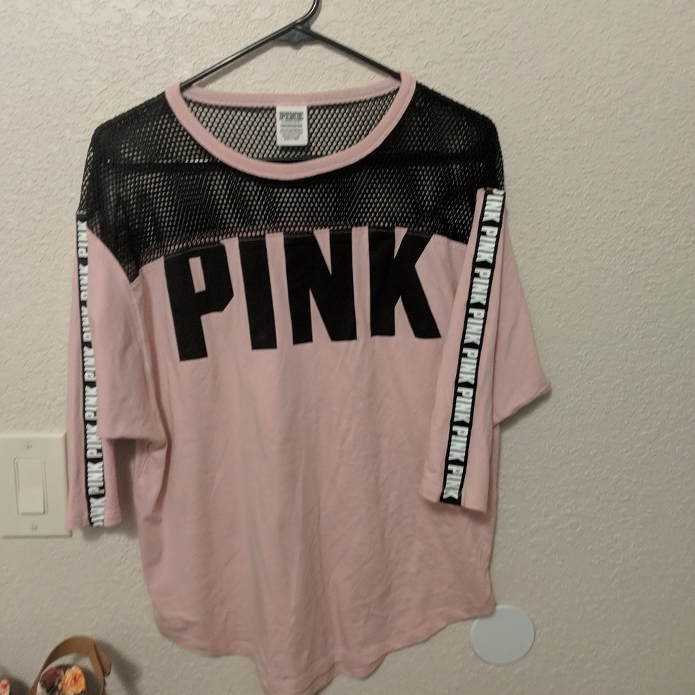 PINK Victoria's Secret mesh shirt